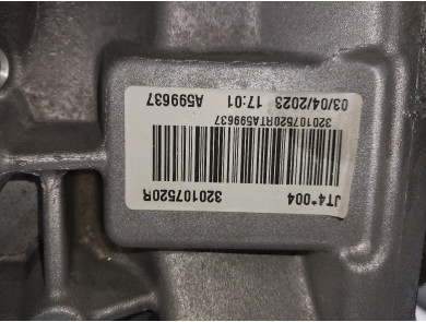 Boîte de vitesses type JT4004 - Renault CLIO V PH.1 - L0-7698J