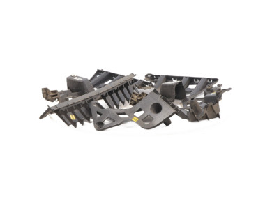 Lot de supports pare choc arrière - DS DS4 II - Gris Fonce - 9830978280 - S1-5677S