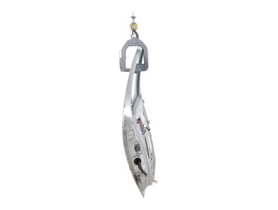 Porte avant droite - Citroen C3 I PH.2 - Gris Clair - 00009004Y7 - C1-7437F