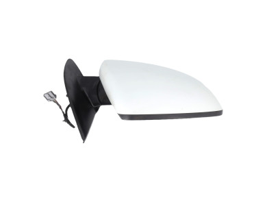 Right wing mirror - Nissan QASHQAI I PH.1 - Blanc - 96301-BR74A- P1-0028Z