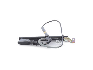 Right front belt clip used - Opel CORSA - 90444507