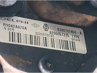 Engine type K9K766 - Renault GRAND MODUS PH.2 - S1-4601P