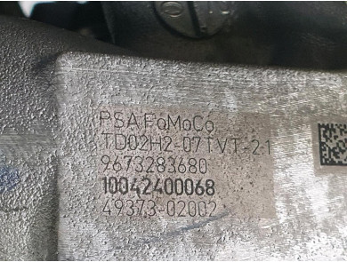 Engine type 9H06 - Peugeot 207 SW - Q1-4824Z