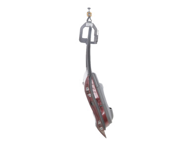 Porte arrière droite - Hyundai SANTA FE - Rouge Fonce - 7700426110 - G1-8951V