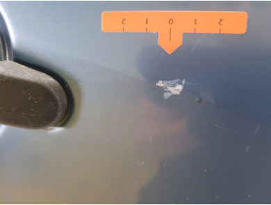 Right front door - Ford FIESTA V PH.1 - Bleu Clair - 1692523 - V1-7591E