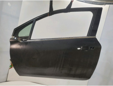Left door (3-door models only) - Peugeot 208 I PH.2 - Noir - 9805822580 - U1-1457Z