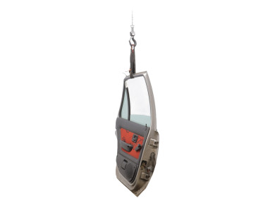 Porte arrière gauche - Peugeot 106 PH.2 - Gris Clair - 900671 - Q1-5665T
