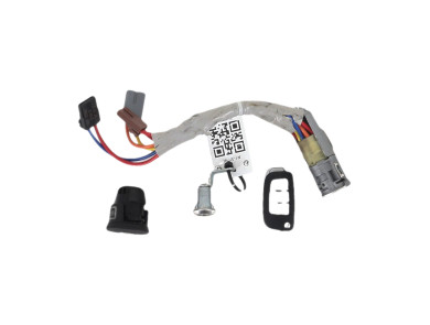 Steering lock and door key cylinders kit used - Aixam S8 - GPA-23-0020848