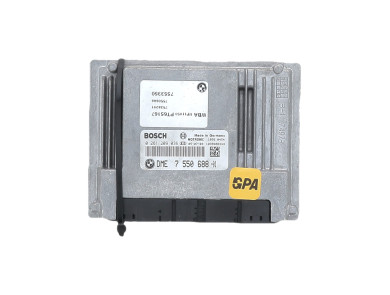 Calculateur moteur - BMW SERIE 1 I PH.1 - 755068801 - Q1-6780M