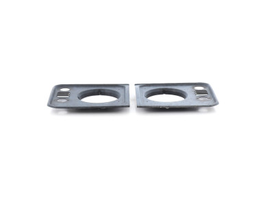 Lot de deux grilles latérales de pare choc avant - Land Rover DEFENDER II - Vert Fonce - GPA-26-0050576 - T0-4847B
