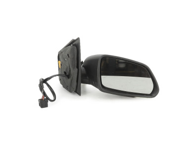 Right wing mirror - Volkswagen POLO IV PH.2 - Noir - 6Q1857508AD9B9 - I0-8323H
