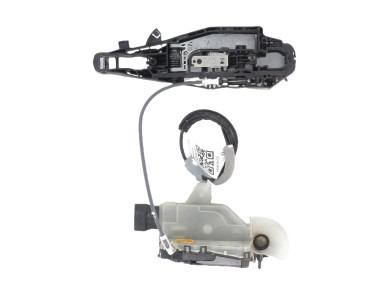 Left front door lock used - Peugeot 3008 - 98 104 235 80