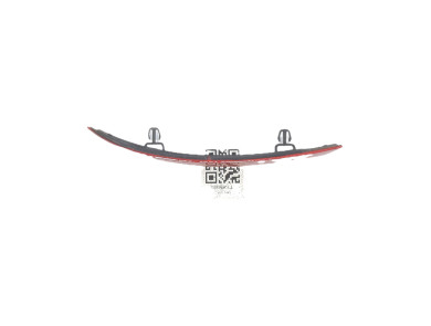 Left rear reflector - Volkswagen POLO V PH.2 - 6C0945105B - T1-6966M