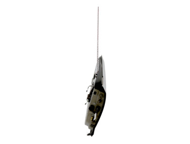 Left door (3-door models only) - Renault LAGUNA III PH.1 - Gris Clair - 801014888R - E1-7977W