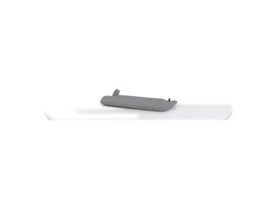Left sun visor - Opel CORSA D PH.1 - 13163836 - S1-5306F