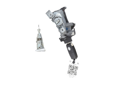 Steering lock and door key cylinders kit used - Volkswagen GOLF - 1K6 898 375 B