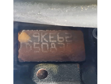 Engine type K9K628 - Renault CAPTUR I PH.2 - P1-5117K