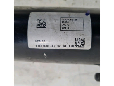 Rear drive shaft - Maserati LEVANTE 3.0I 4X4 - 6700350490 - V1-4047R