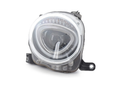 Right headlight used - Fiat 500 - 52129441