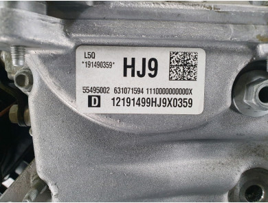 Engine type B10XE-HJ9 - Opel KARL - S1-5627I