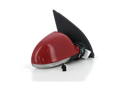Right wing mirror - Volkswagen GOLF V - Rouge Clair - 1K1857508CN9B9 - V1-6992Z