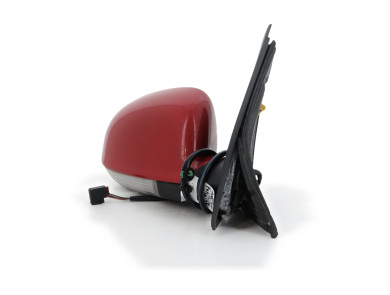 Right wing mirror - Volkswagen GOLF V - Rouge Clair - 1K1857508CN9B9 - V1-6992Z