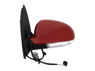 Left wing mirror - Volkswagen GOLF V - Rouge Clair - 1K1857507DC9B9 - E0-9689N