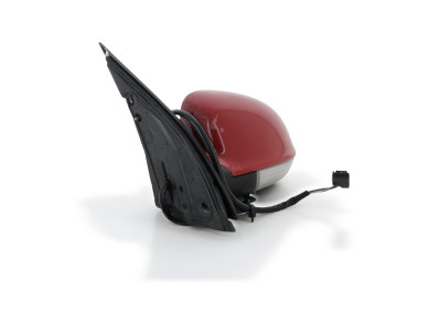 Left wing mirror - Volkswagen GOLF V - Rouge Clair - 1K1857507DC9B9 - E0-9689N