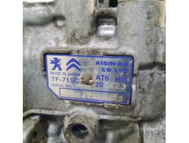 Gearbox type 20GE23 - Peugeot 308 II PH.1 - G1-7185Z