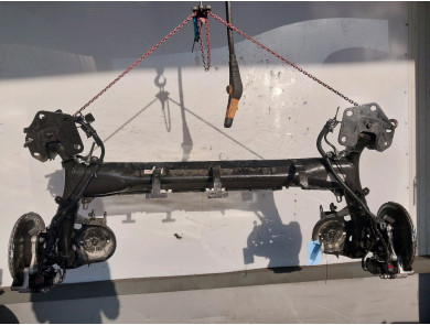 Rear axle used - Renault KANGOO - 555014805R