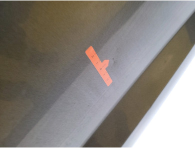 Porte gauche (3 portes) - Seat IBIZA IV PH.3 - Gris Fonce - 6J3831055 - H1-6004F