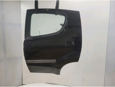 Rear left door - Peugeot 107 PH.2 - Noir - 1612543780 - T1-6207B