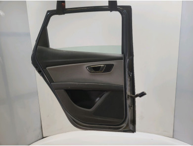 Porte arrière gauche - Seat LEON III PH.2 - Gris Clair - 5F4833055 - W1-6023F