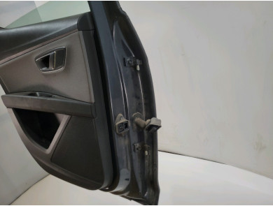 Porte arrière gauche - Seat LEON III PH.2 - Gris Clair - 5F4833055 - W1-6023F