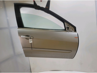 Right front door - Renault LAGUNA ESTATE III PH.1 - Gris Clair - 801000025R - M1-5647L
