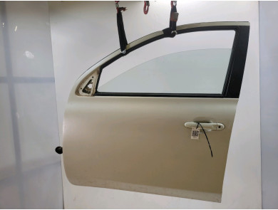 Porte avant gauche - Nissan MICRA IV PH.2 - Blanc - H010A-1HAMB- E1-5436X