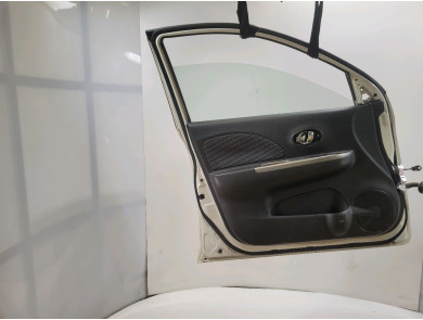 Left front door - Nissan MICRA IV PH.2 - Blanc - H010A-1HAMB- E1-5436X