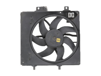 Radiator fan + mounting - Peugeot 207 - 00001253P8 - F0-3593S