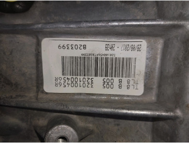 Gearbox type TL8005 - Dacia DUSTER I PH.2 - Q0-8256Z