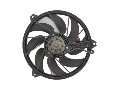 Radiator fan + mounting used - Peugeot 206 - 1253 C5