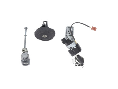 Steering lock and door key cylinders kit used - Peugeot 308 - 4162 SS