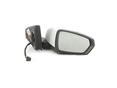 Right wing mirror - Volkswagen POLO V PH.2 - Blanc - 2G1857508N9B9 - M0-4635V