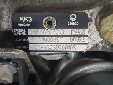 Engine type BWA - Volkswagen GOLF V - Z1-4561N