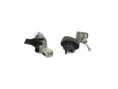 Steering lock and door key cylinders kit - Peugeot 207 - 4162NW - U1-2589V