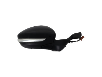 Right wing mirror - Peugeot 208 I PH.1 - Noir - 1611240380 - P0-8612X