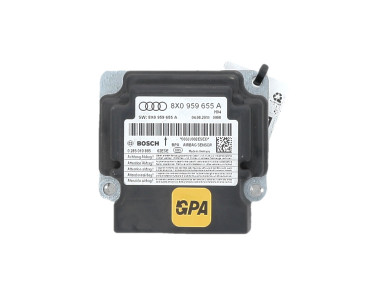 Airbag control unit - Audi A1 I PH.1 - 8X0959655B - M1-0442L