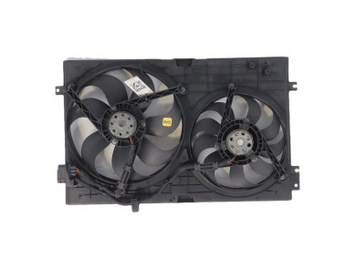 Radiator fan + mounting - Volkswagen GOLF IV - 1J0121205BB41 - H1-5667M