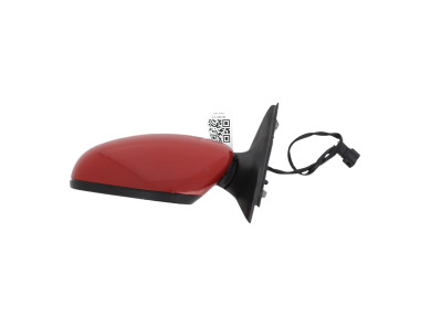 Left wing mirror used - Skoda FABIA - 5J1857507E