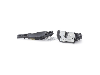 Left rear door lock - BMW X1 I PH.1 - Marron Fonce - 51227229459 - B1-7805L