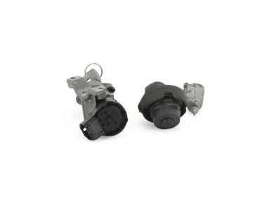 Steering lock and door key cylinders kit - Skoda FABIA II PH.2 - GPA-21-0004867 - U1-0535X